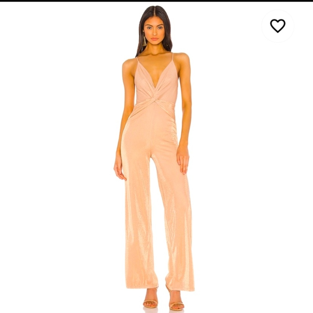NWT Super Down x draya michele v-neck jumpsuit